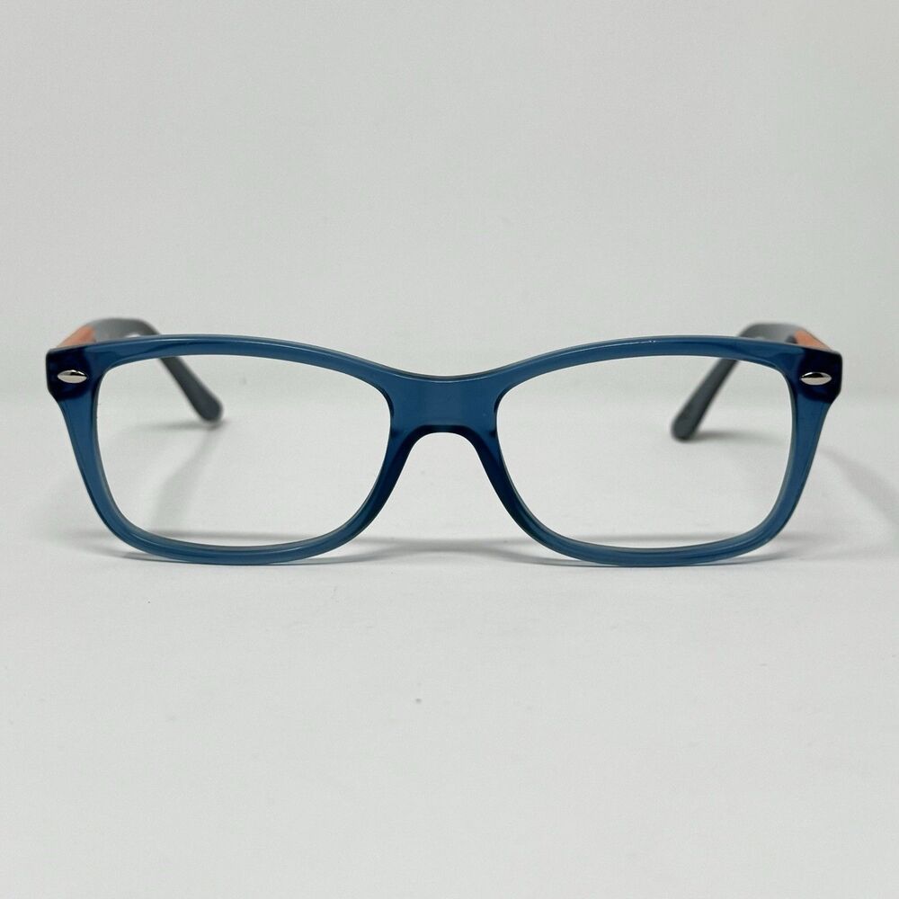 Ray-Ban RB5228 5547 Blue Gray Orange Eyeglass Frames 53-17-140